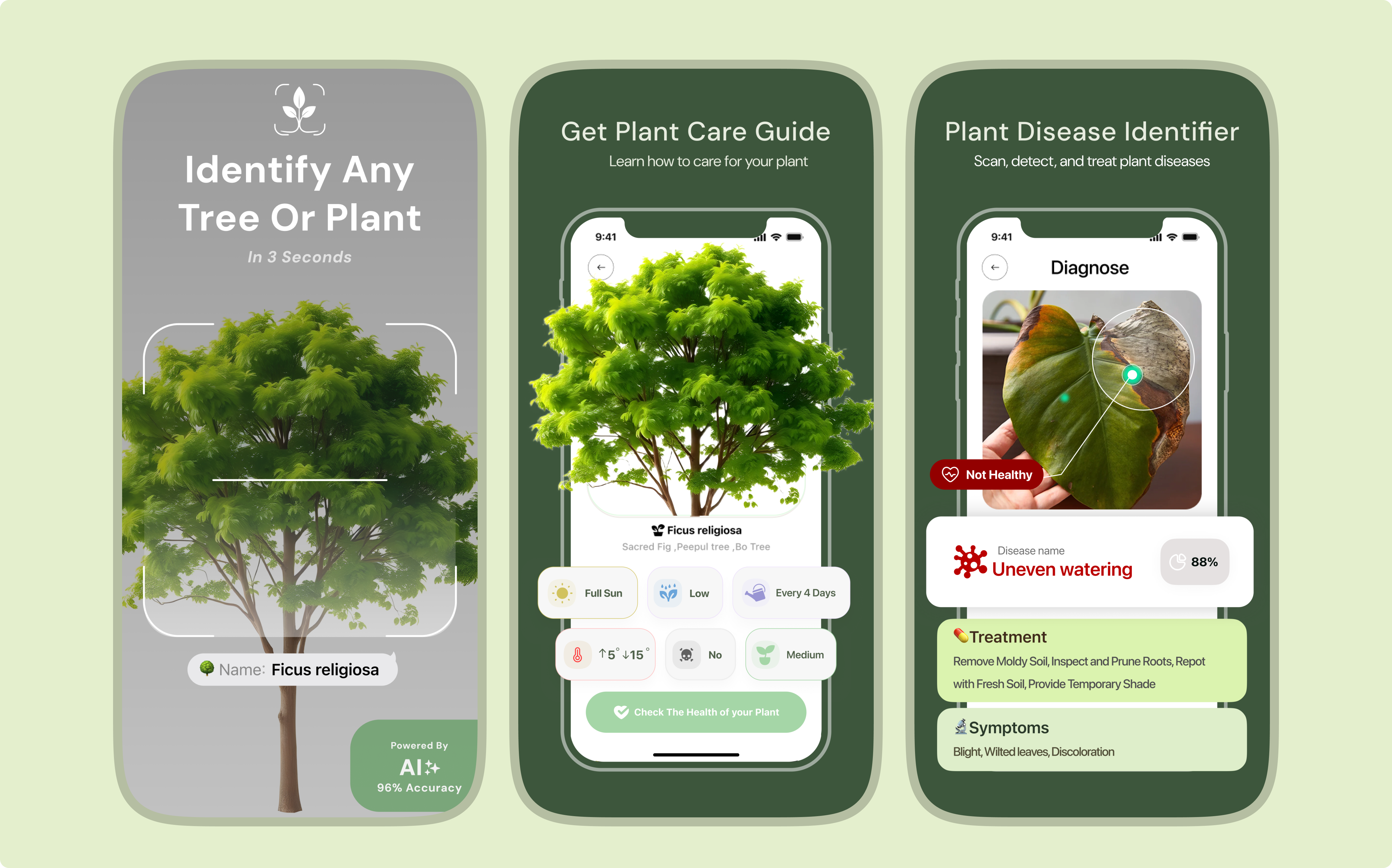 App screenshots